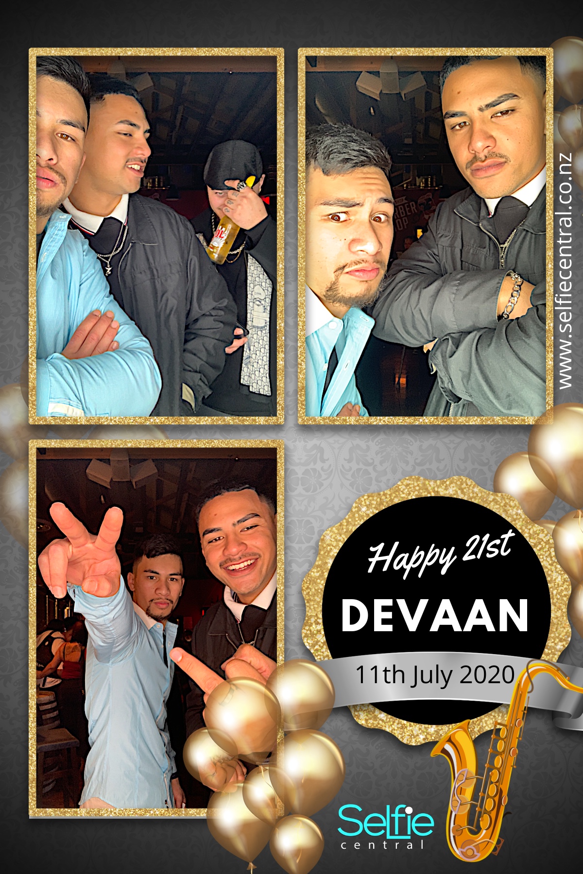 Happy 21st Devaan | View more photos from the event at gallery.photobooth.co.nz/u/SelfieCentral/Happy-21st-Devaan